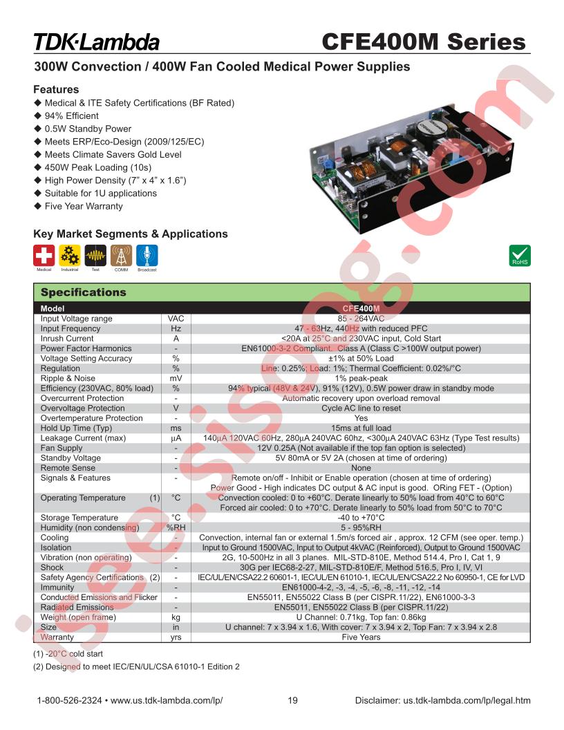 CFE400M12-5C-N1-UML-YT