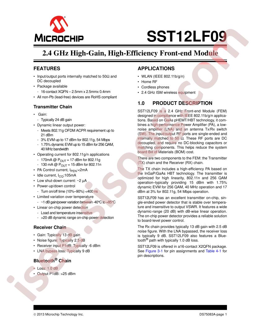 SST12LF09