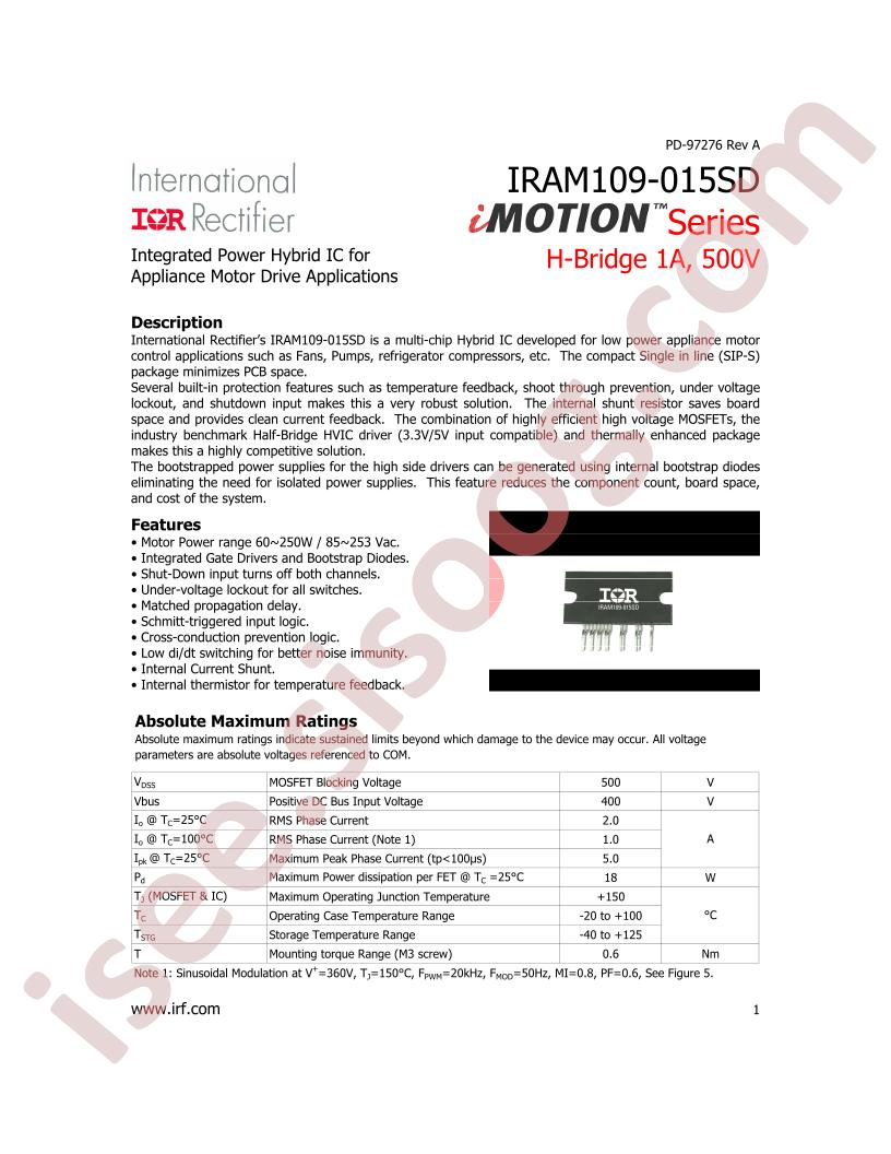 IRAM109-015SD
