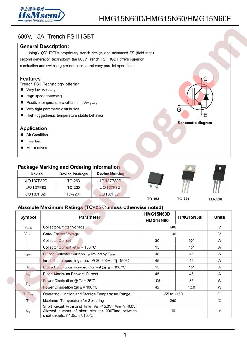 HMG15N60D
