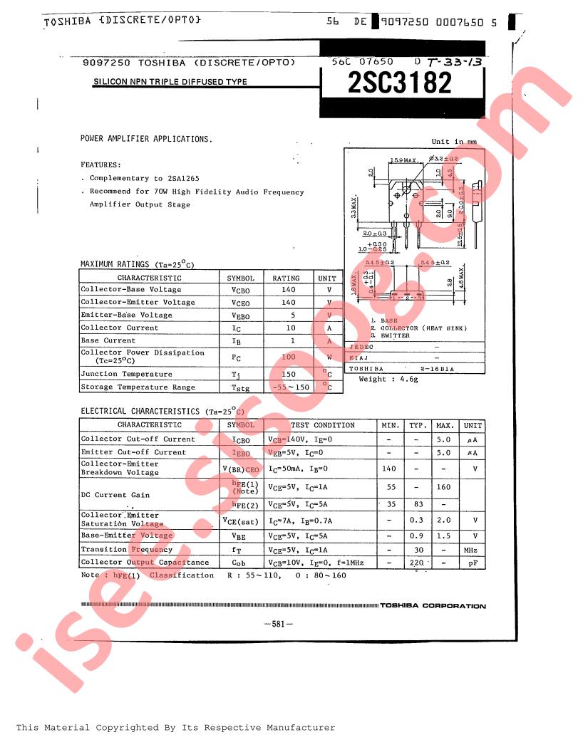 2SC3182