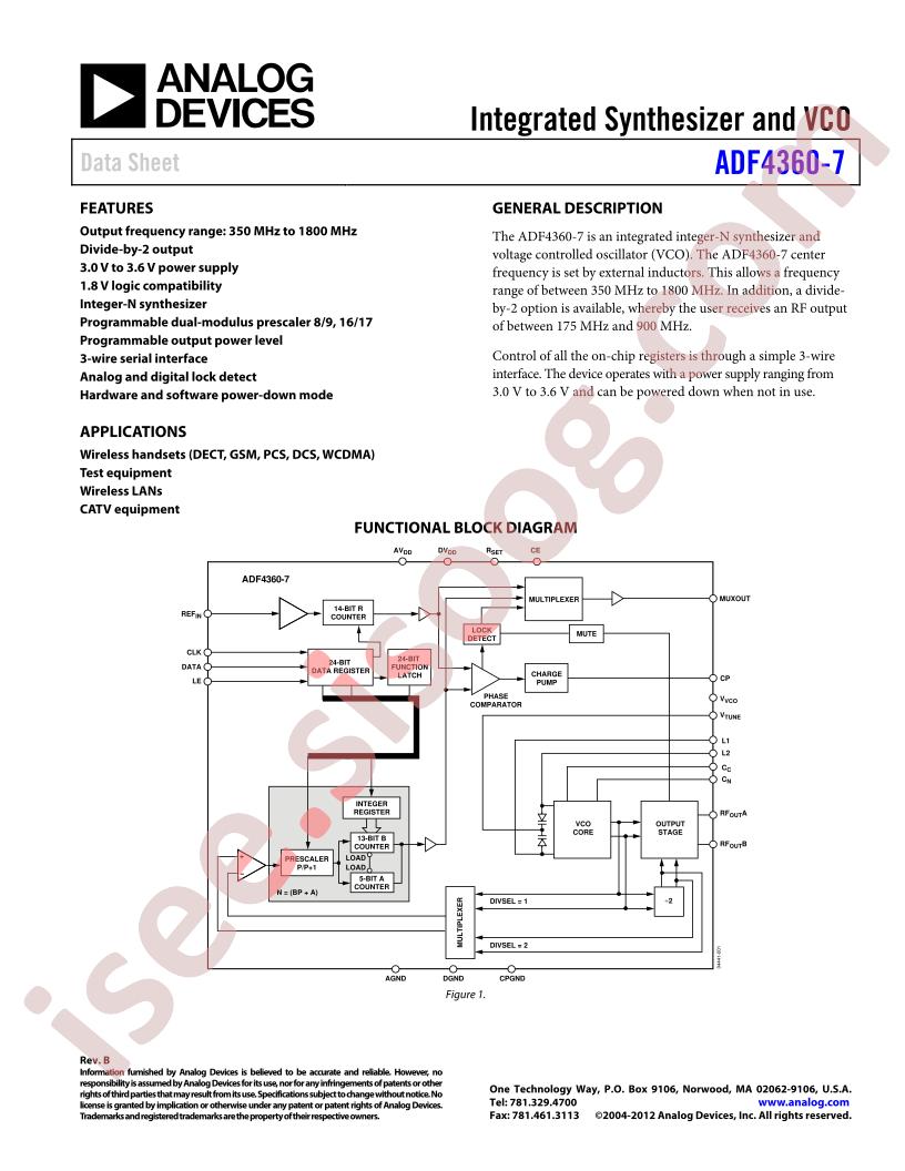 ADF4360-7