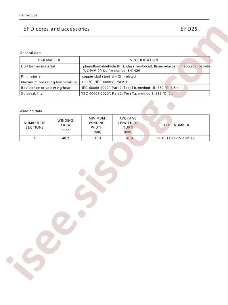 CSH-EFD25-1S-10P-TZ