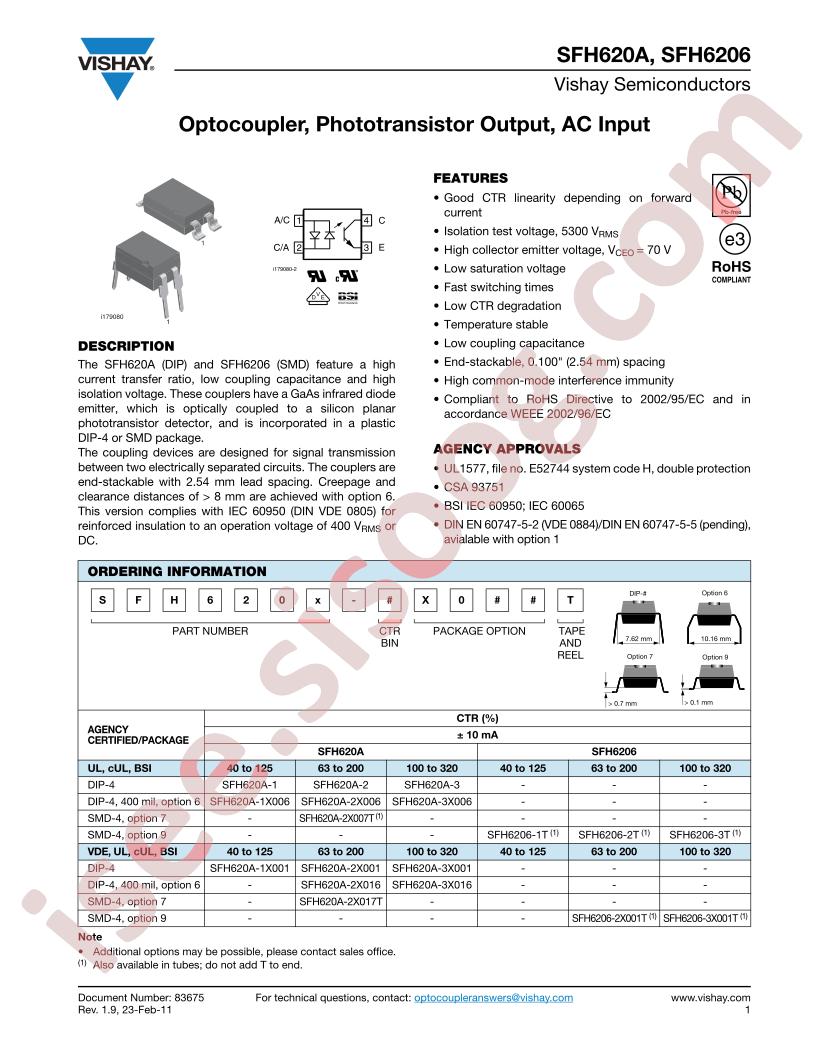 SFH6206-3T