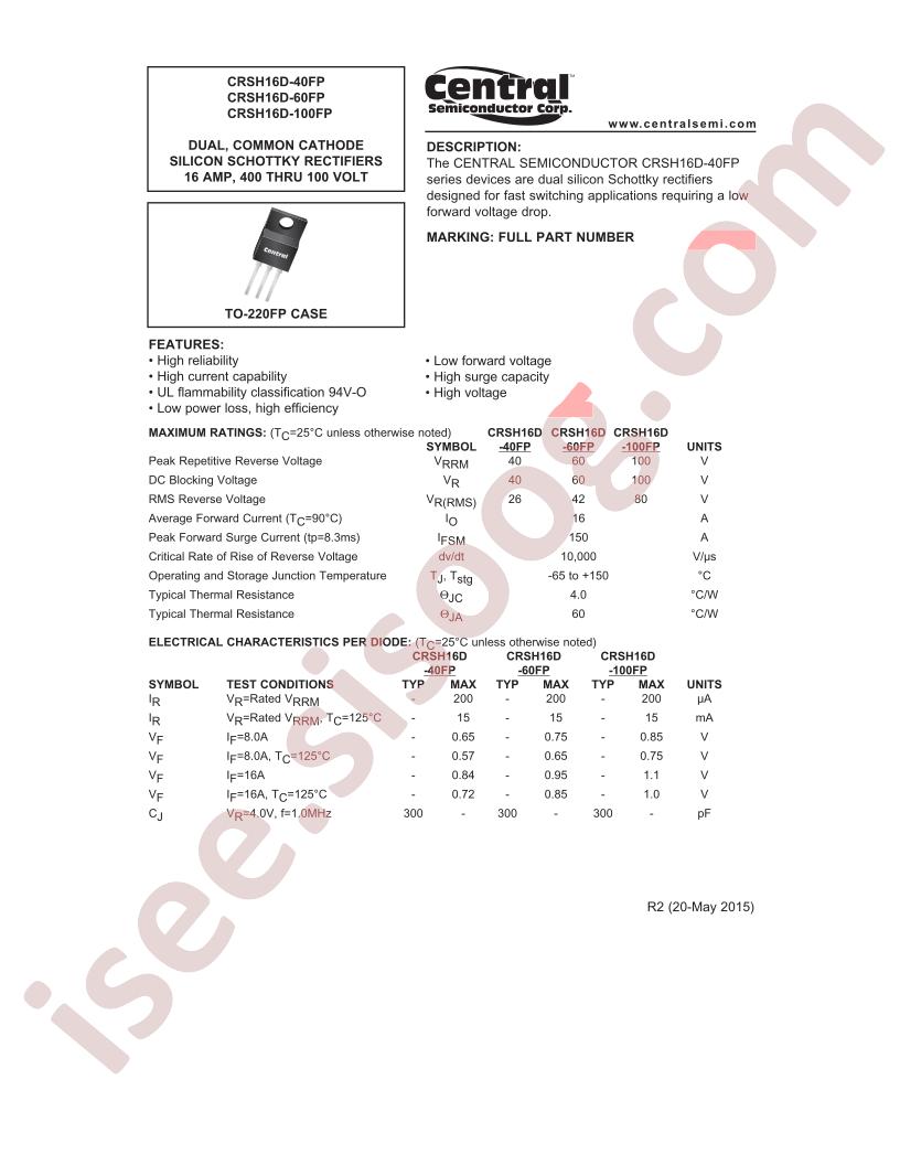 CRSH16D-40FP