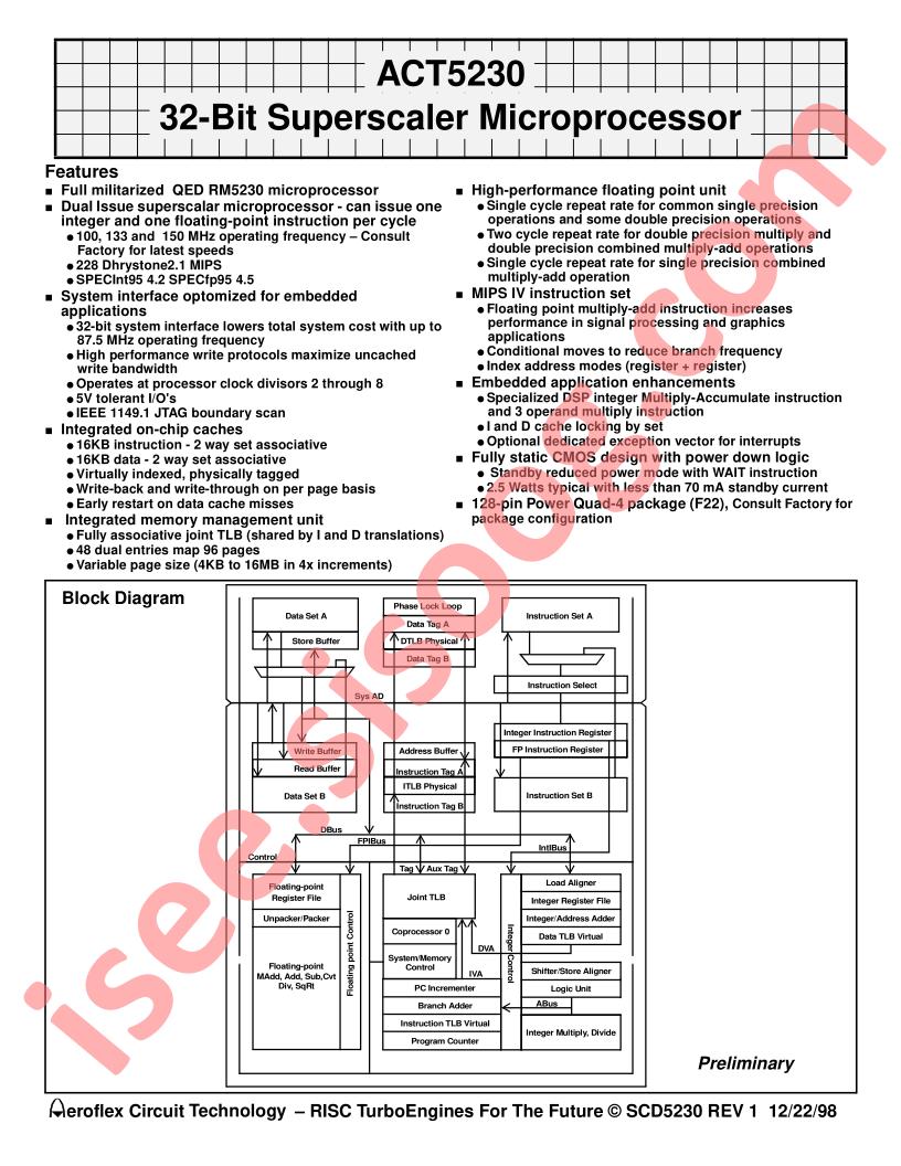 ACT-5230PC-133F22I