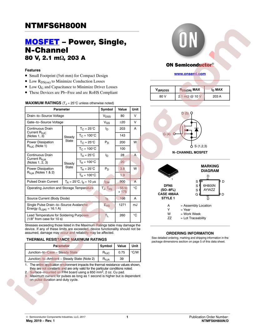 NTMFS6H800N