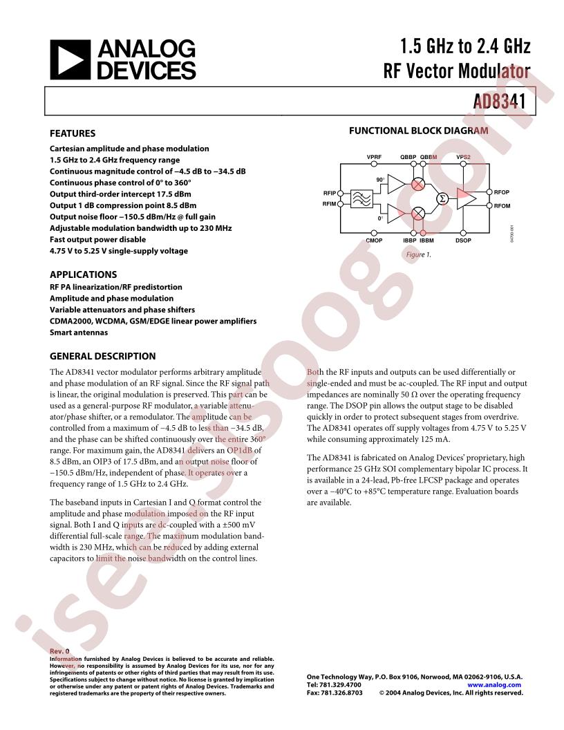 AD8341-EVAL