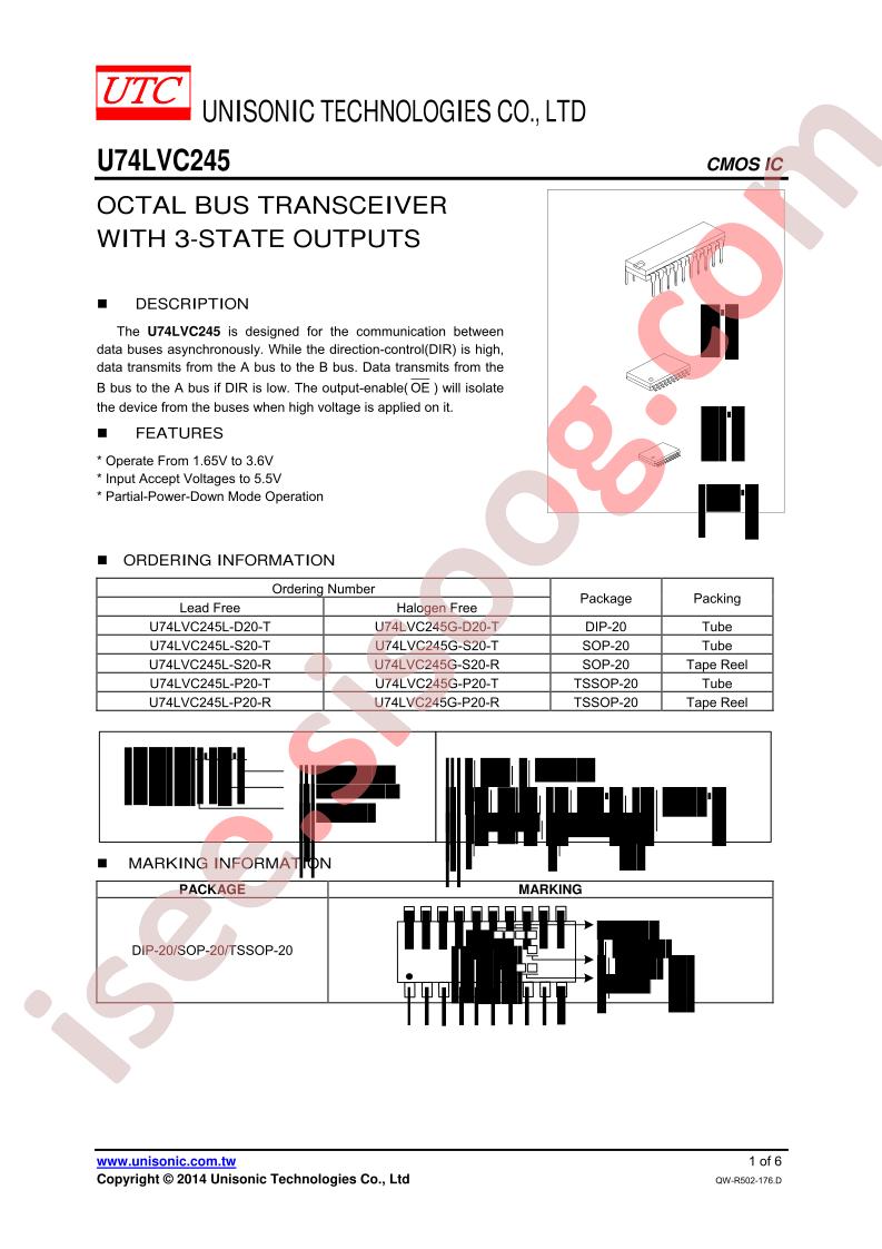 U74LVC245G-P20-R