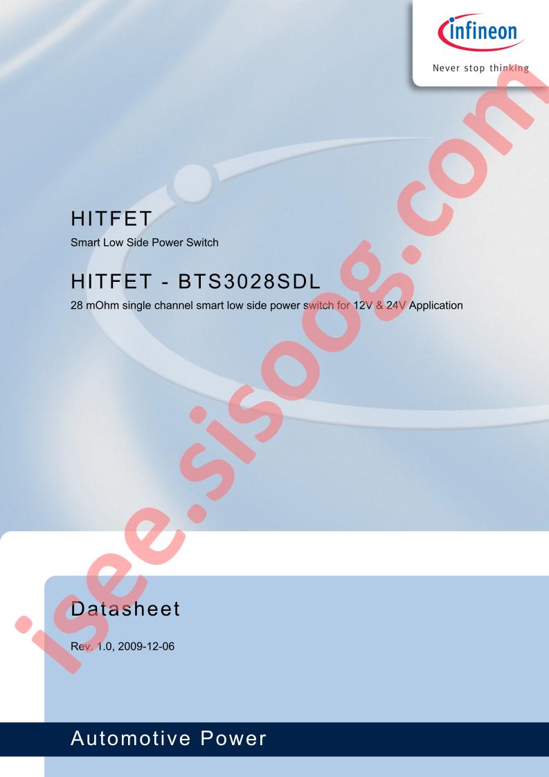 HITFET-BTS3028SDL