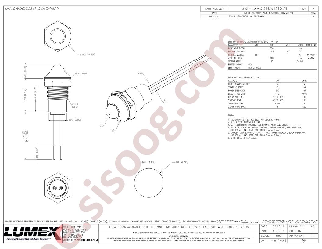 SSI-LXR3816SID12V1