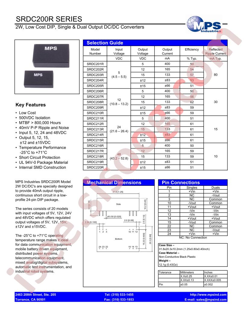 SRDC216R