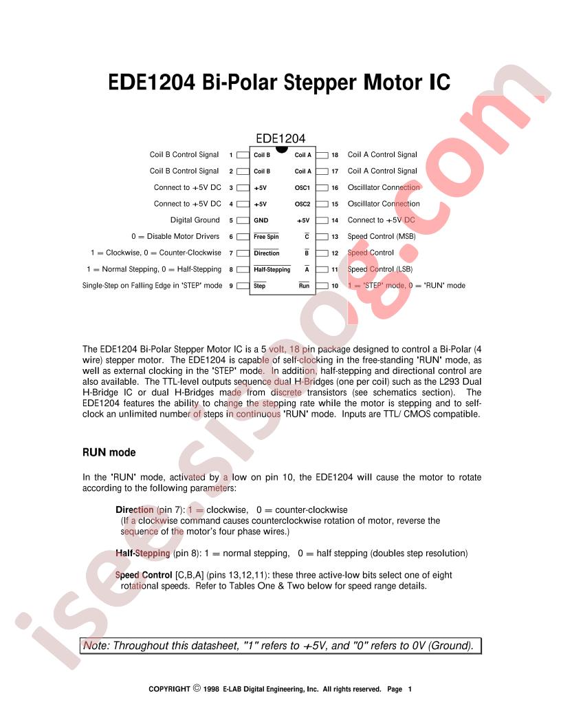 EDE1204