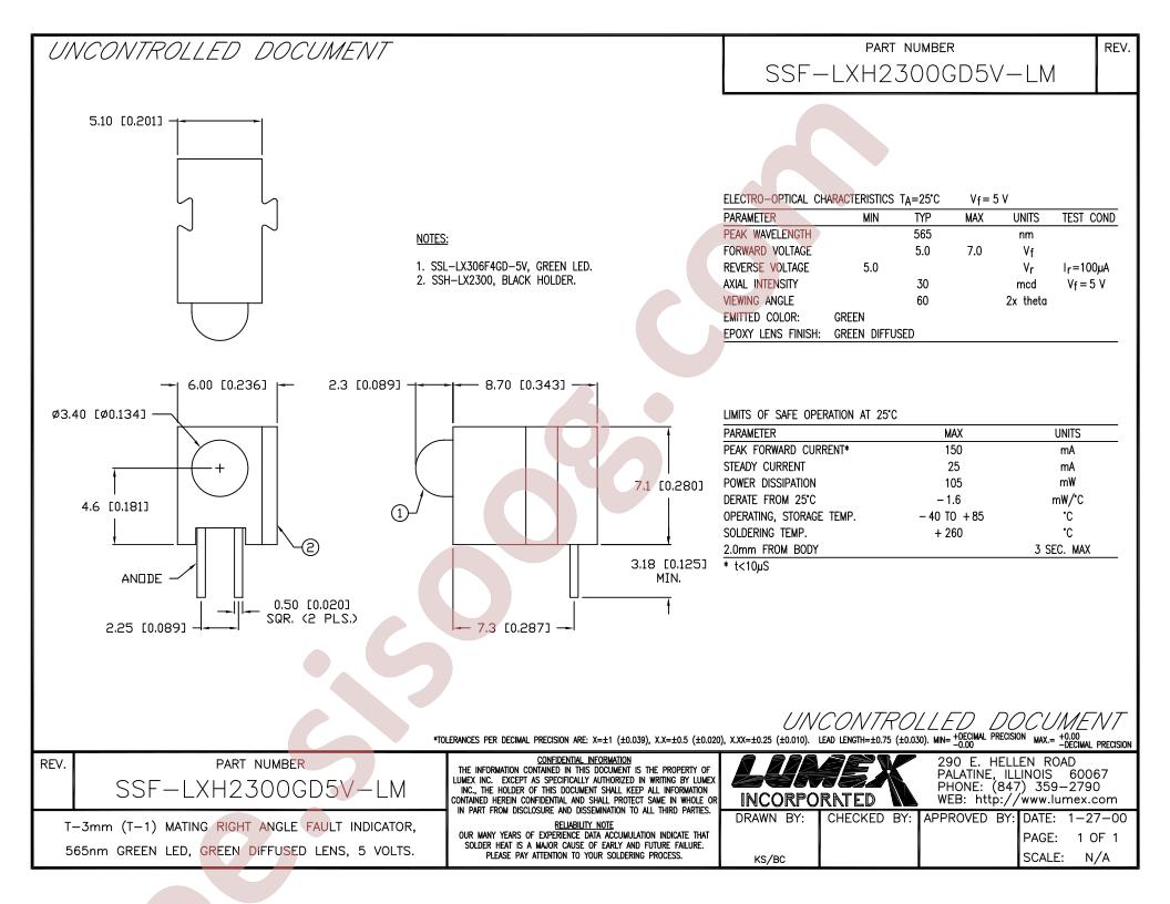 SSF-LXH2300GD5V-LM
