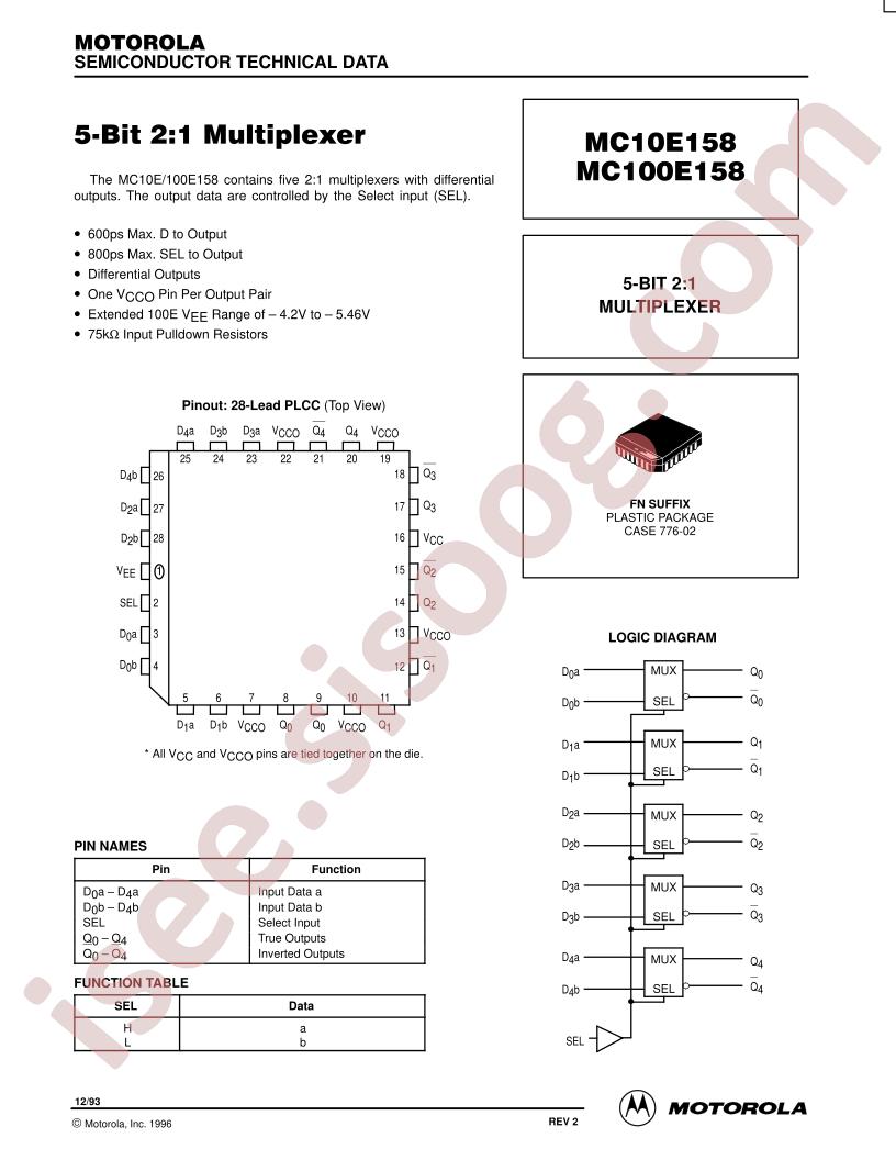 MC10E158