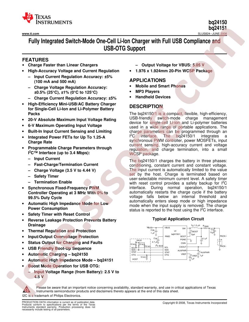 BQ24150YFFR