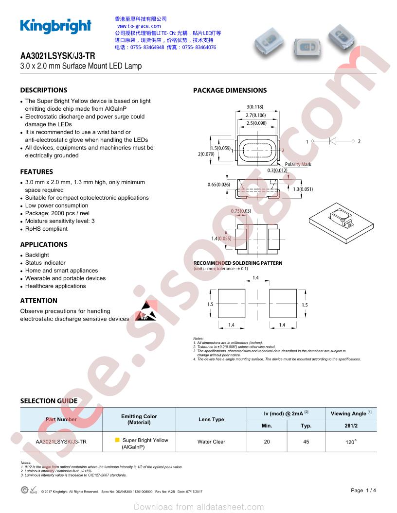 AA3021LSYSK-J3-TR