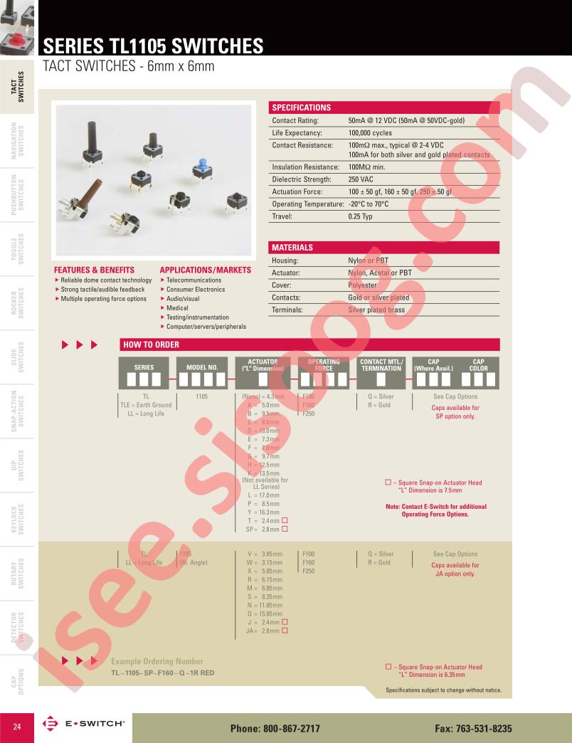 TL1105SPF100R