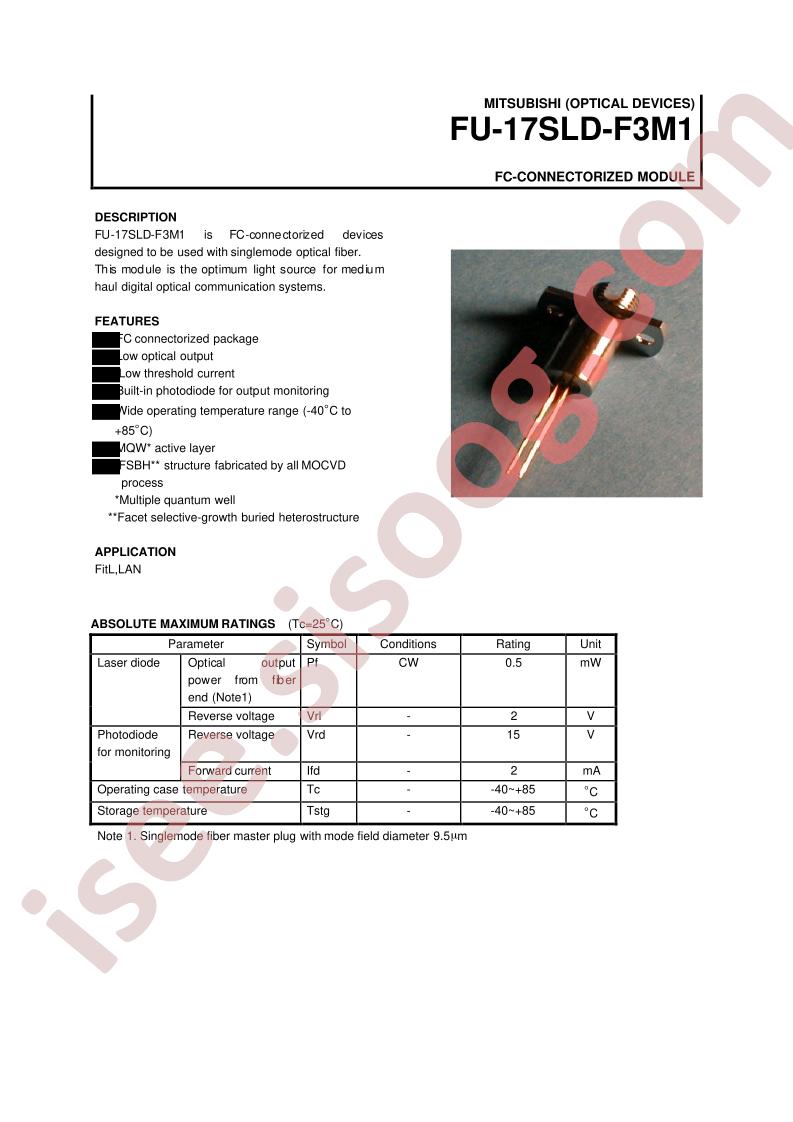 FU-17SLD-F3M1