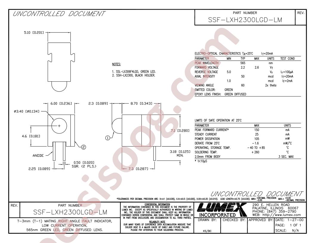 SSF-LXH2300LGD-LM