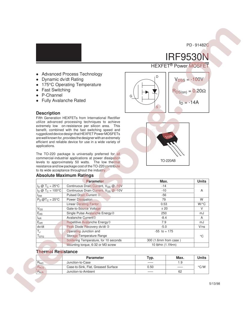 IRF9530N