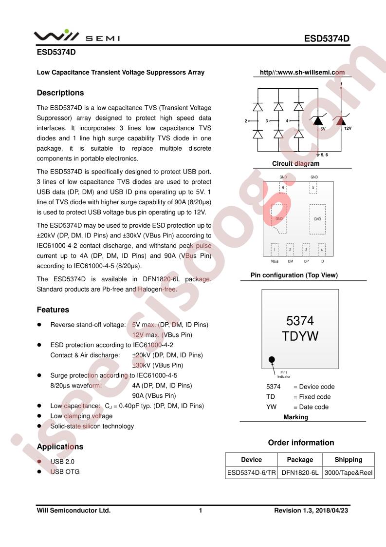 ESD5374D