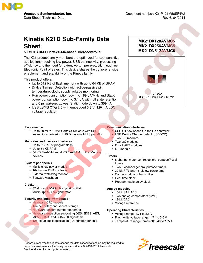 K21P121M50SF4V2