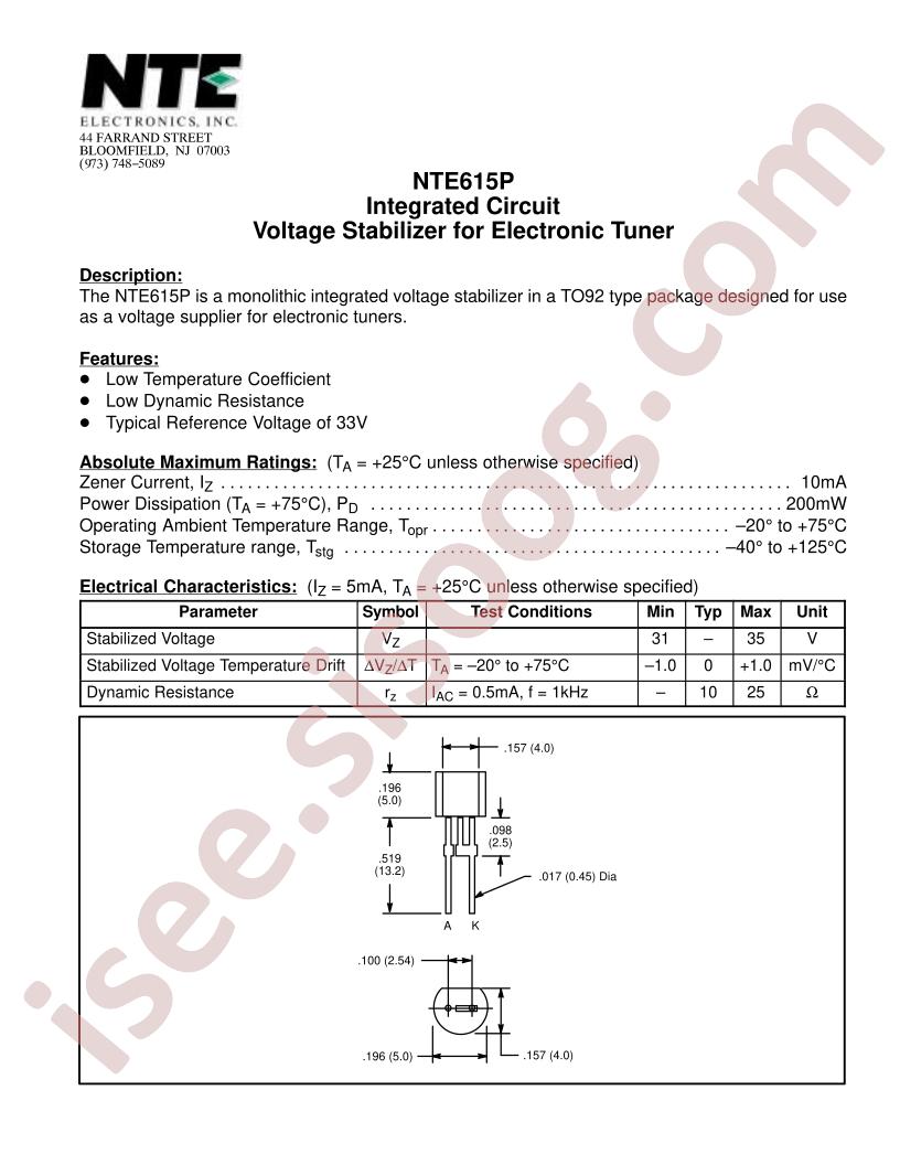 NTE615