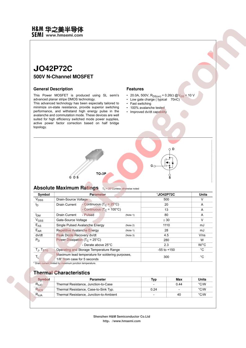 HM20N50A