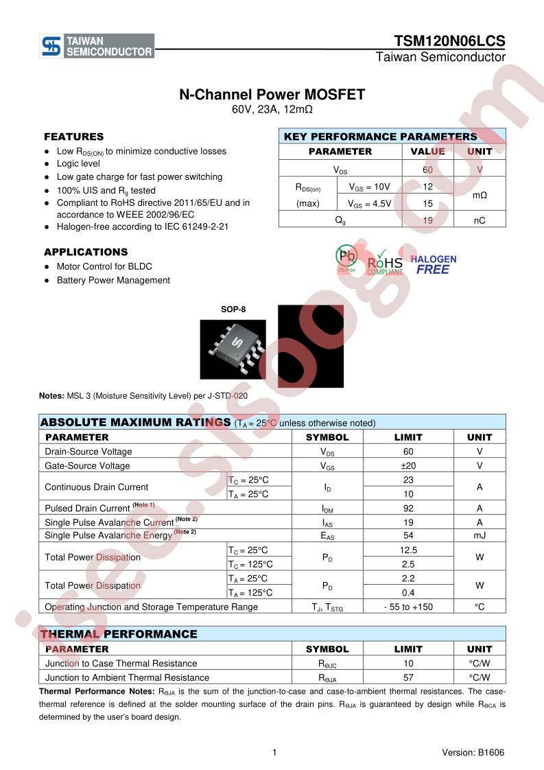 TSM120N06LCS