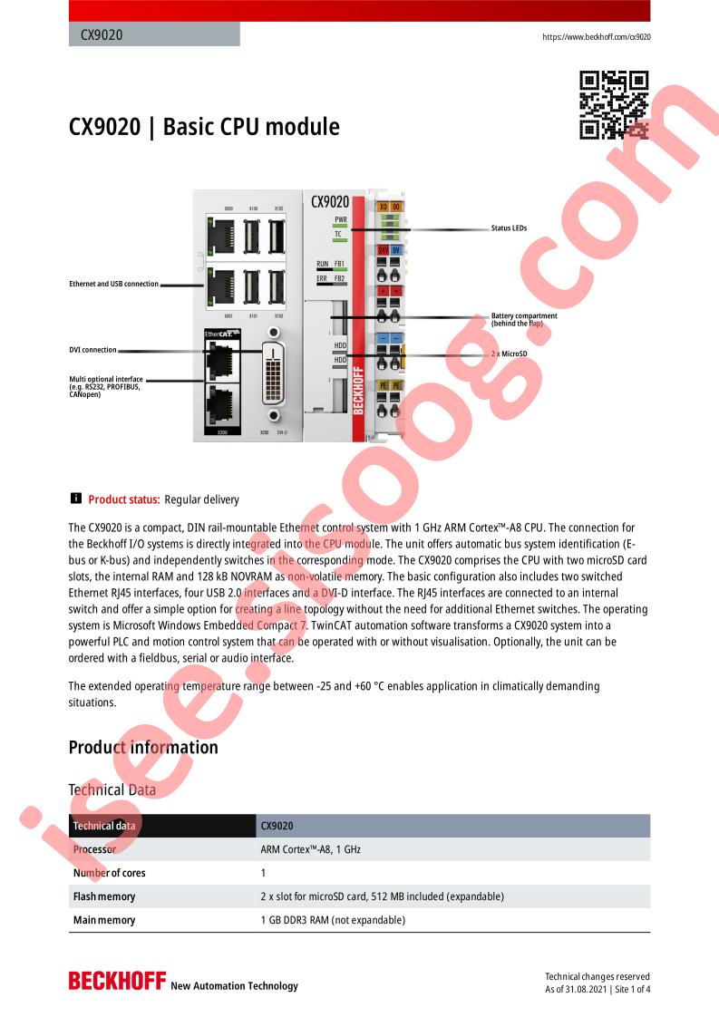 CX9020-N031-0003