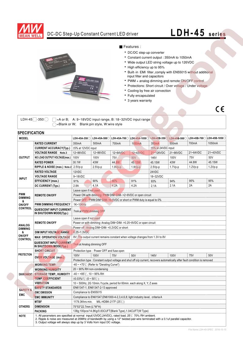 LDH-45A-500