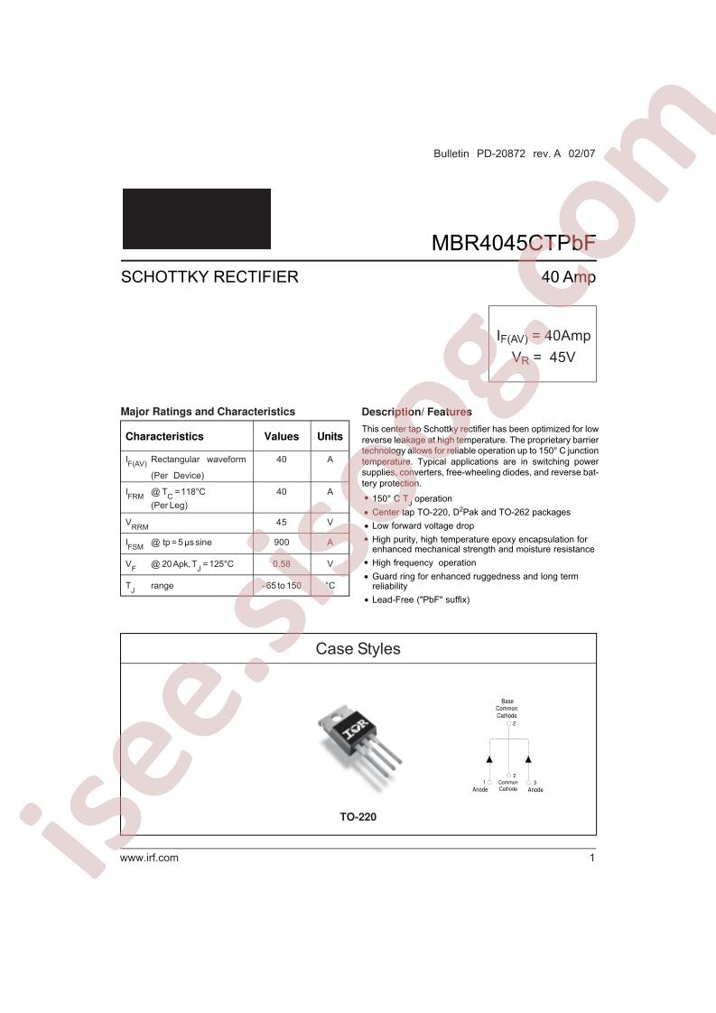 MBR4045CT