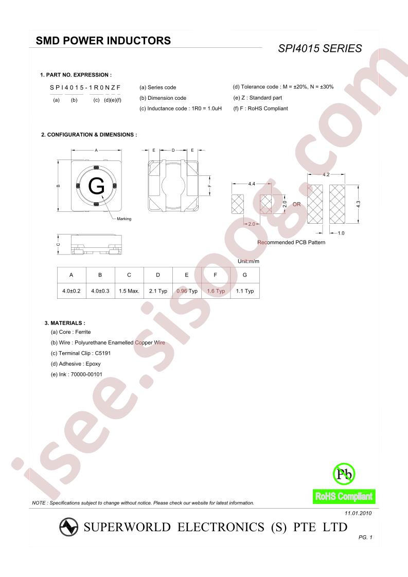 SPI4015-330MZF