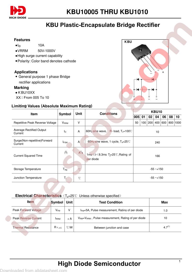 KBU10005