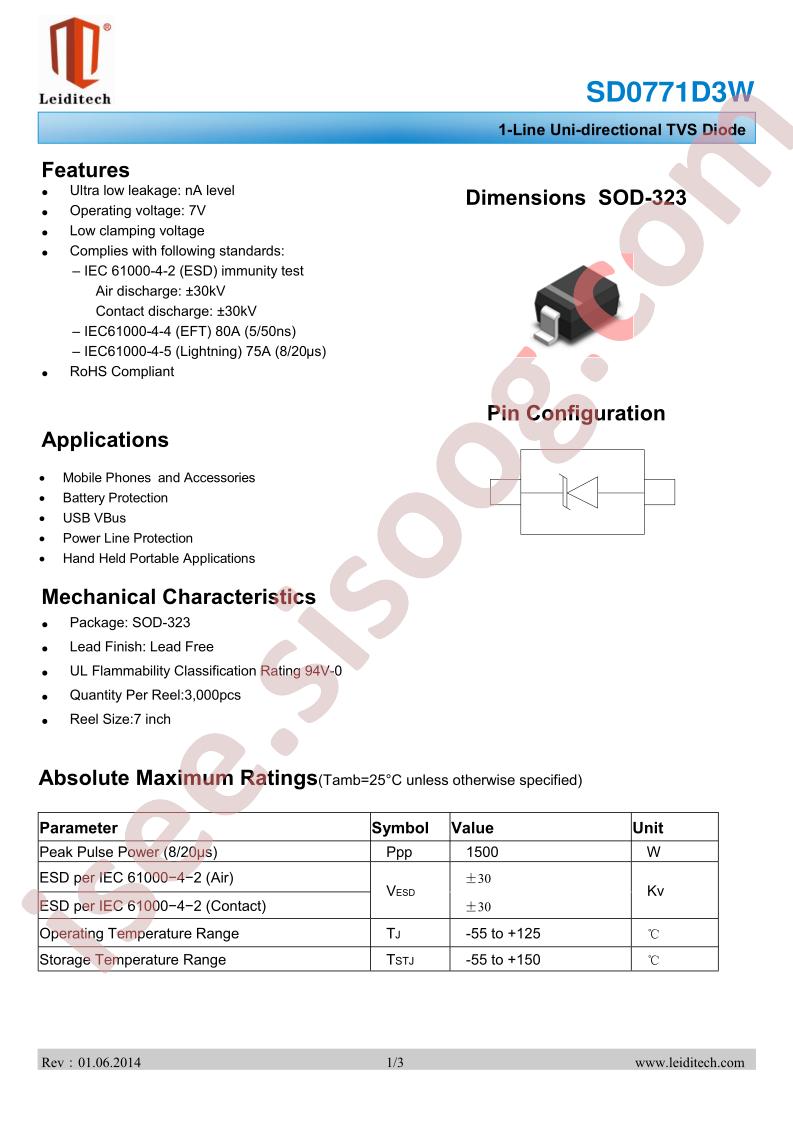 SD0771D3W