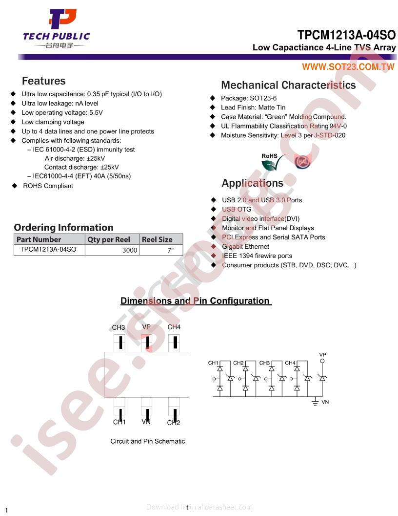 TPCM1213A-04SO