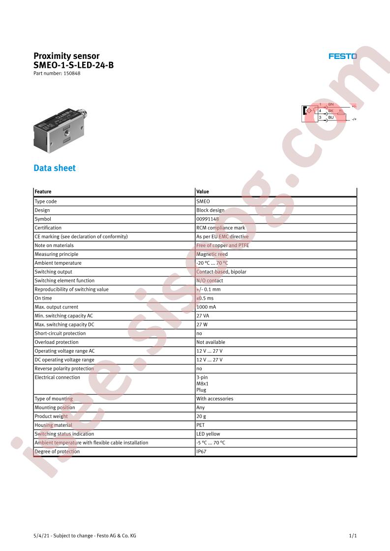 SMEO-1-S-LED-24-B