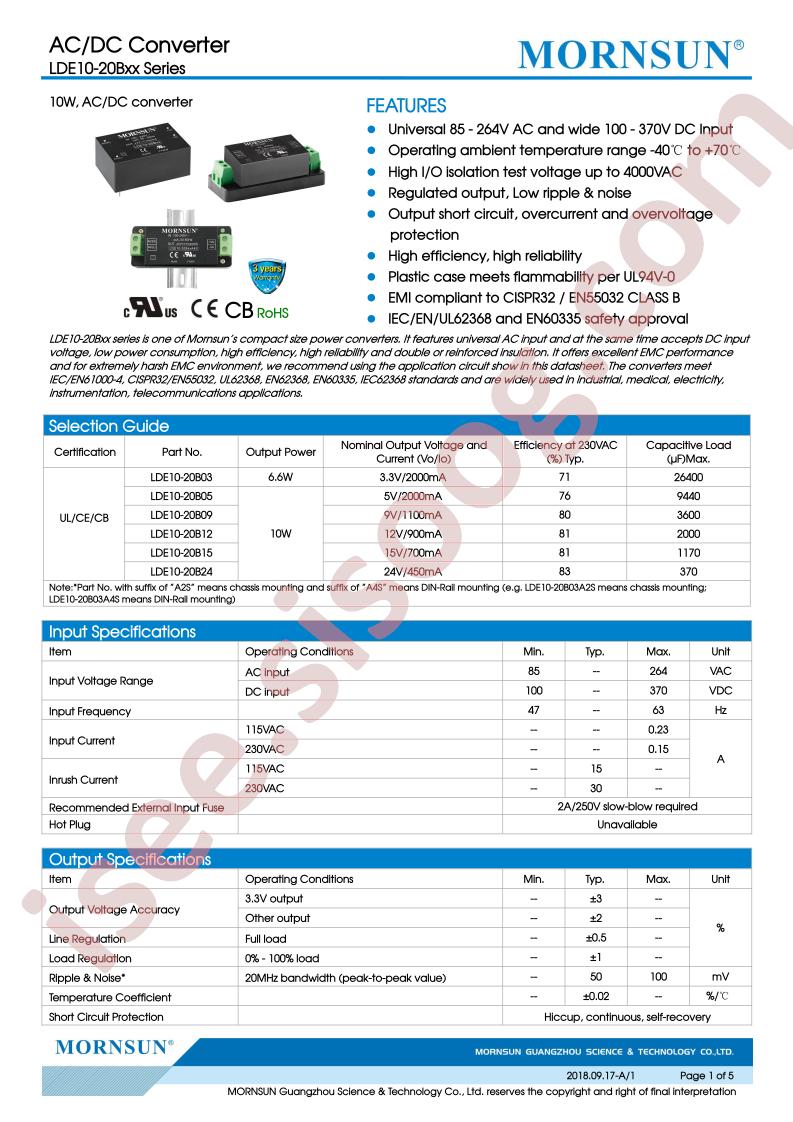 LDE10-20B15