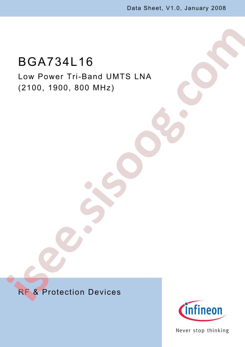 BGA734L16