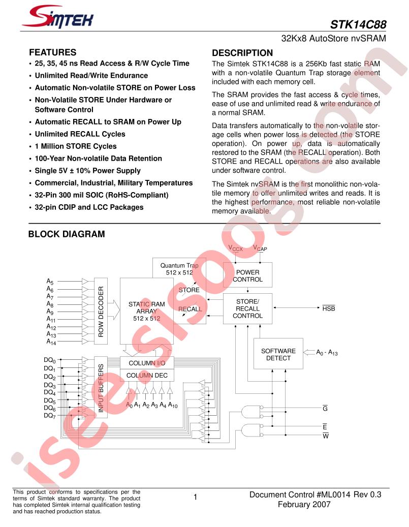 STK14C88-LF25TR