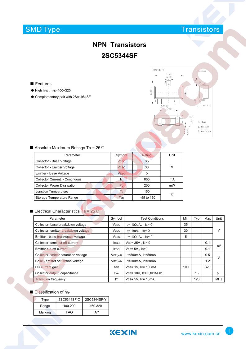 2SC5344SF-Y