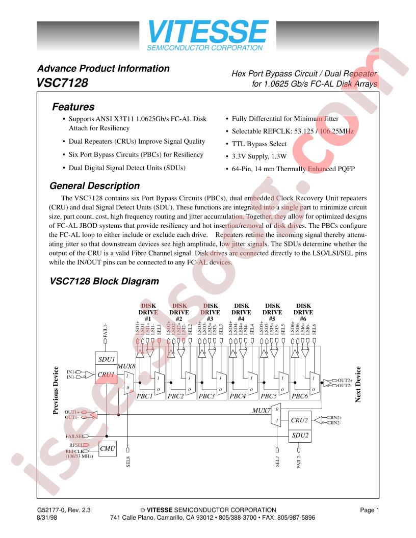 VSC7128