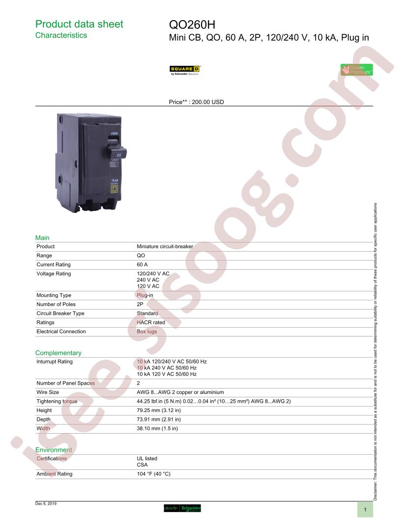 QO260H
