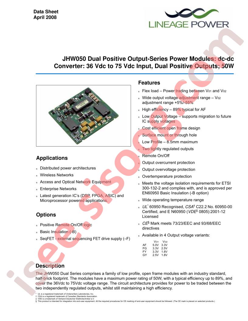 JHW050FG