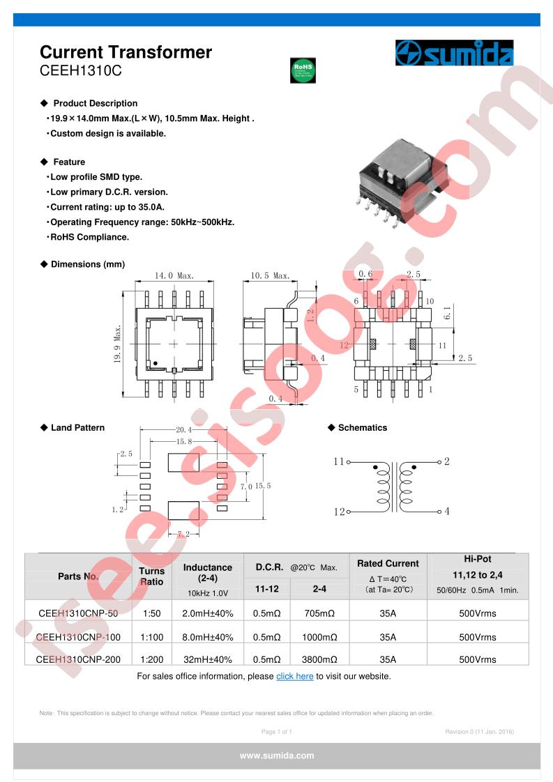 CEEH1310CNP-50