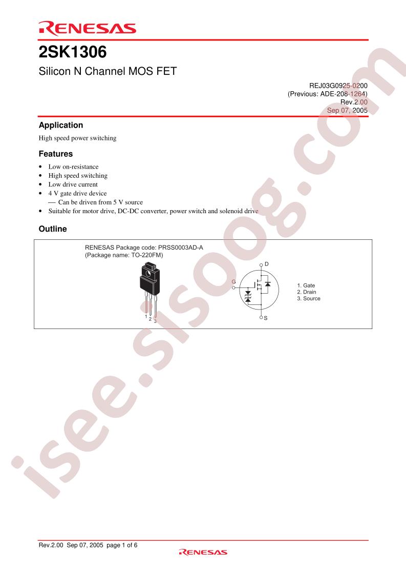 2SK1306-E