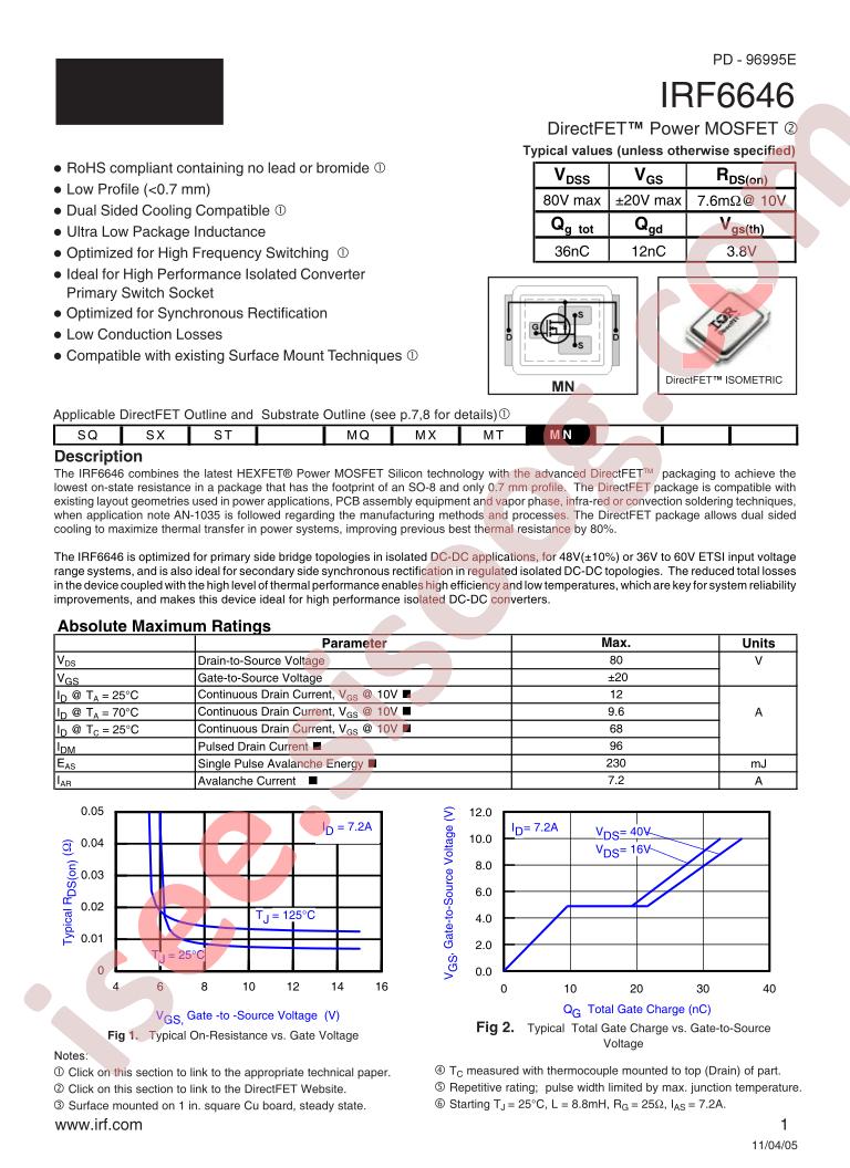 IRF6646TR1