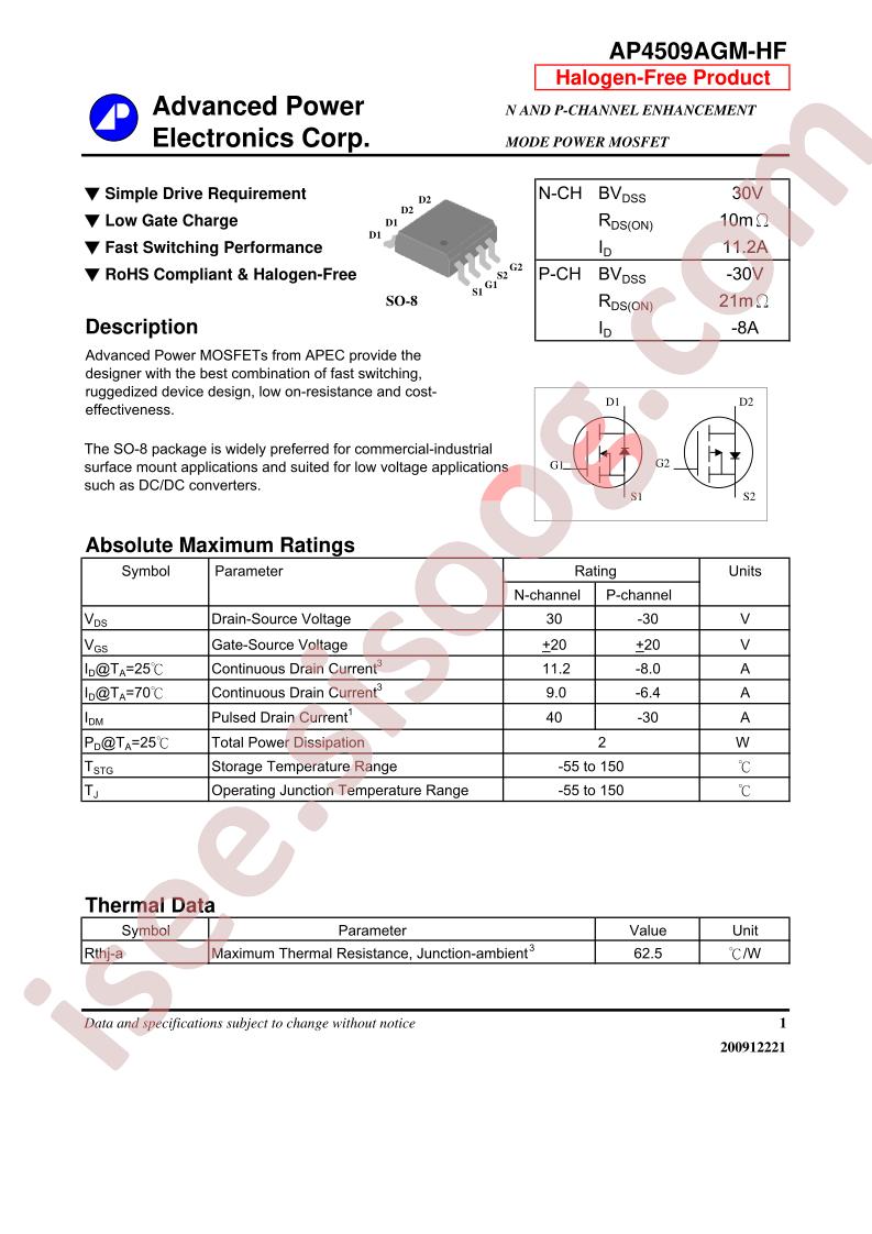 AP4509AGM-HF