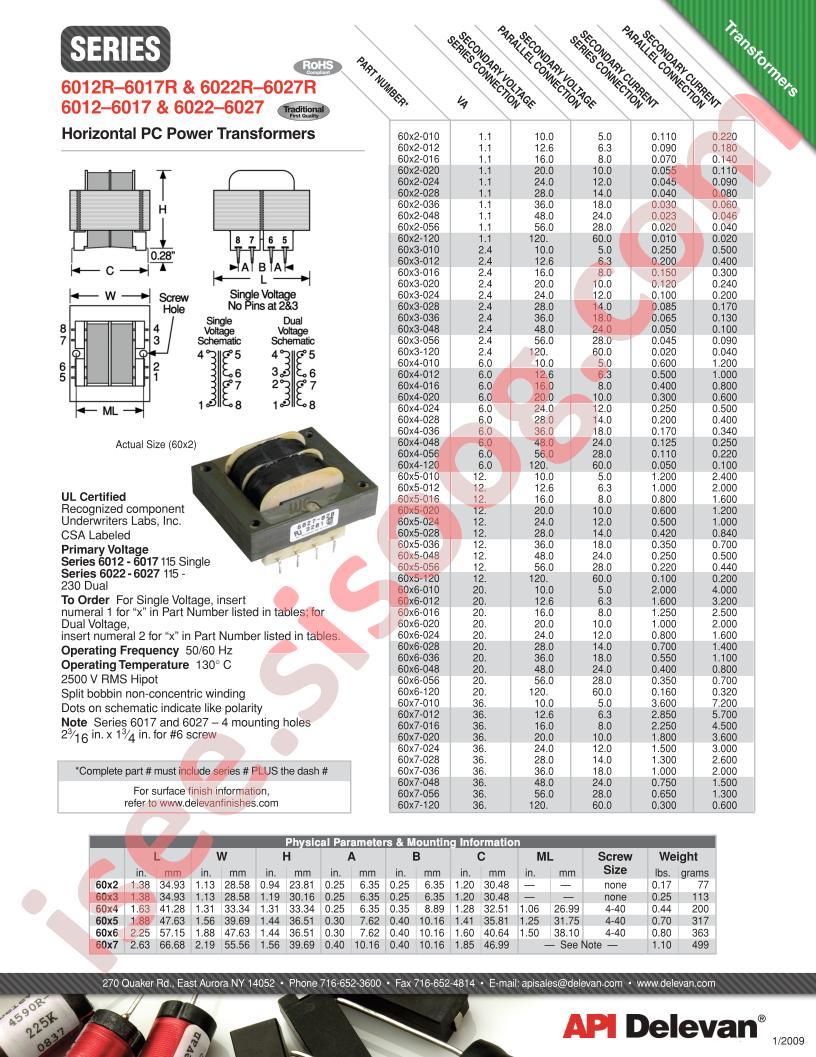 6012R-6017R